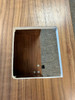 USED - FAIR | The Canvas Coffee Cart - by Louisville Fine Woodworking (Walnut) (6" x 5.5" cutout for pitcher rinser)
