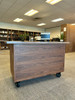 USED - FAIR | The Canvas Coffee Cart - by Louisville Fine Woodworking (Walnut)