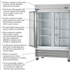 Arctic Air Refrigerator features