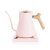 Fellow Stagg EKG Variable Temperature Pouring Kettle, Warm Pink with Maple Handle