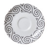 porcelain espresso saucer
