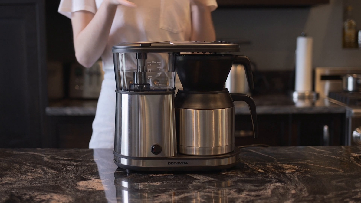 Video Overview | Bonavita Coffee Maker BV1500TS - 5 Cup Thermal Carafe Automatic Brewer