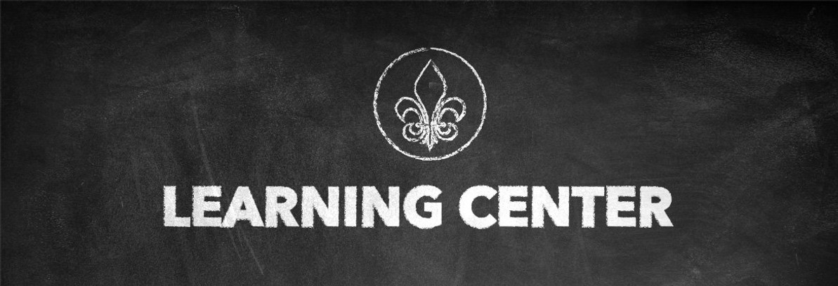 Announcing Our New Learning Center