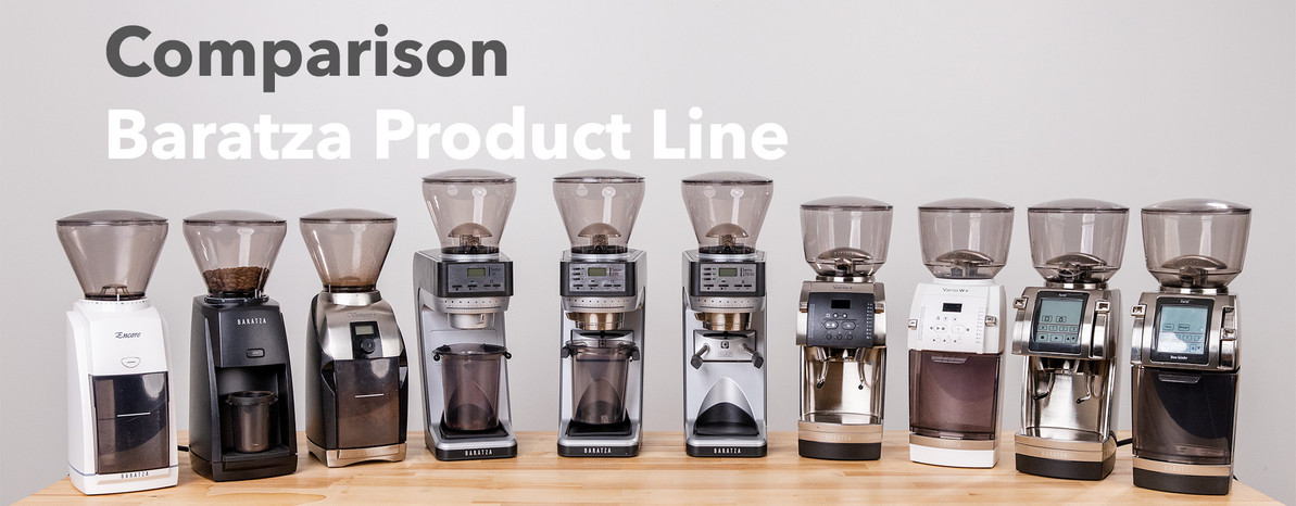 Baratza Product Line Comparison