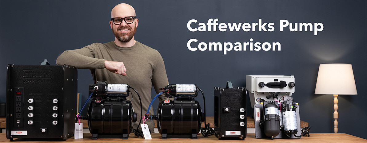 Water Pumps For Coffee Carts | Caffewerks Comparison