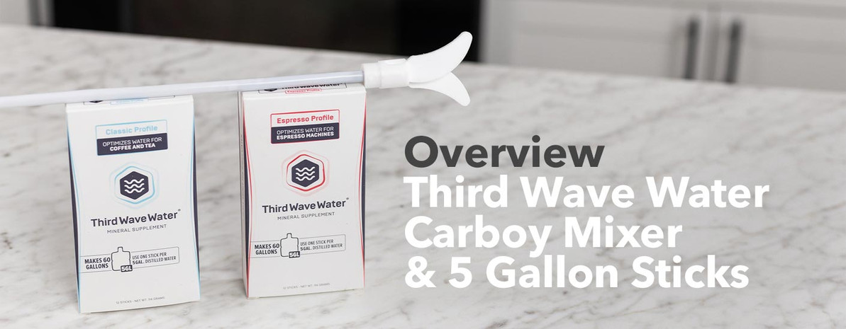 Video Overview | Third Wave Water Carboy Mixer & 5 Gallon Sticks