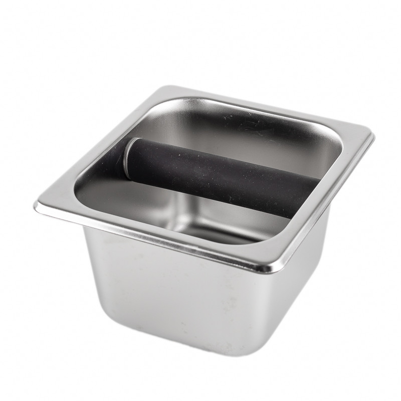 Espresso Supply Rattleware Basic Knock Box, 6” x 5.5” x 4” - 25101