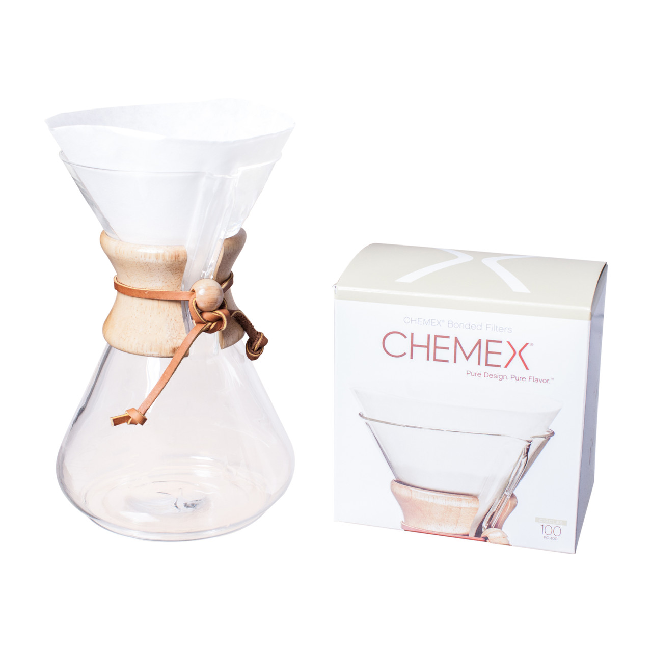 Chemex Bonded White Circular Coffee Filters