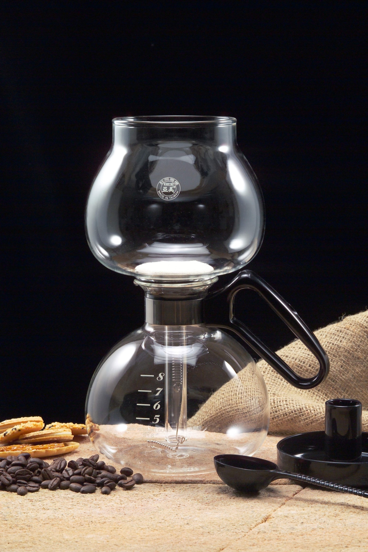 3 Cup Capacity Coffee Syphon Tabletop Siphon Coffee Maker Coffee Syphon  Maker