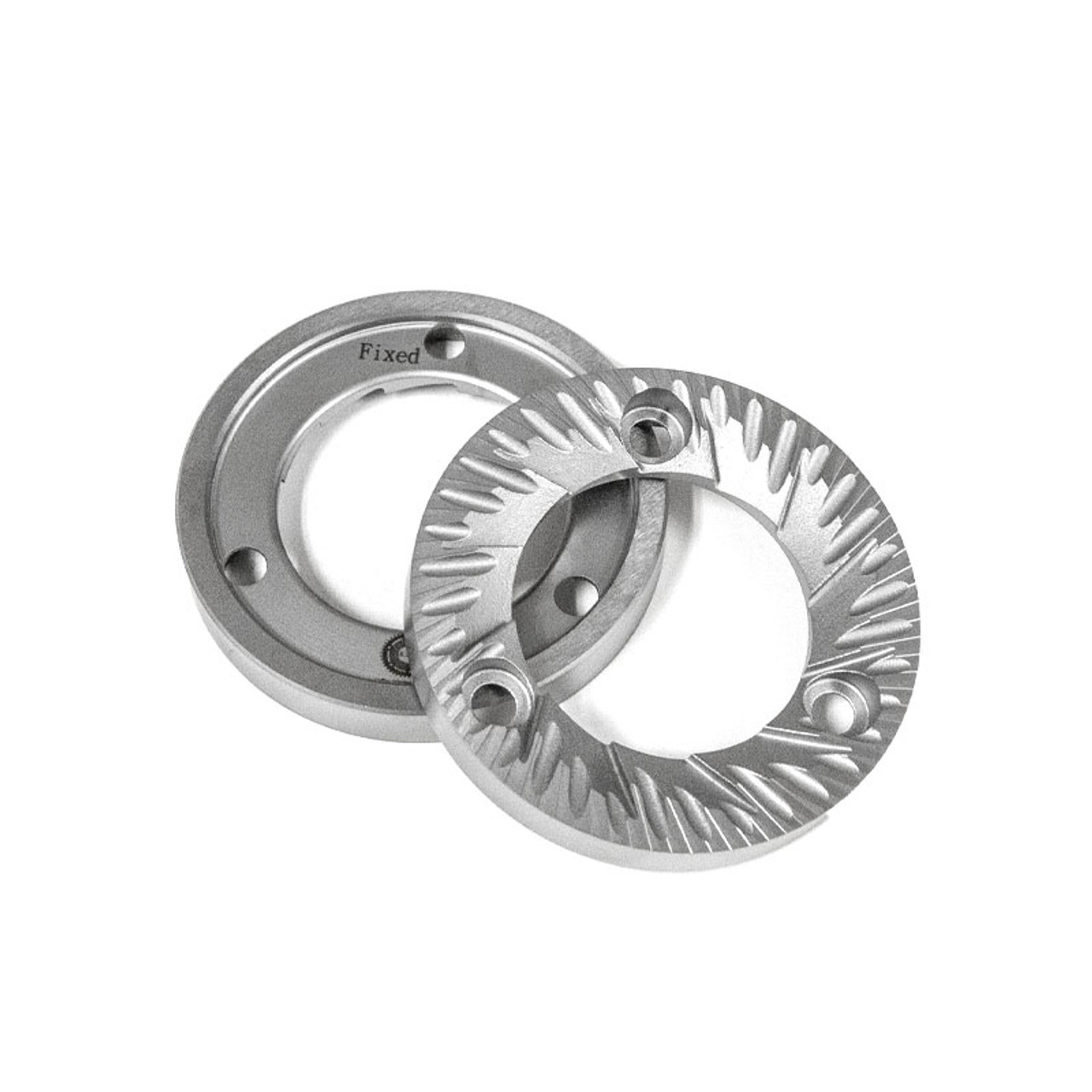 SSP 64mm Cast Steel Burrs V2 (Silver Knight Coating)