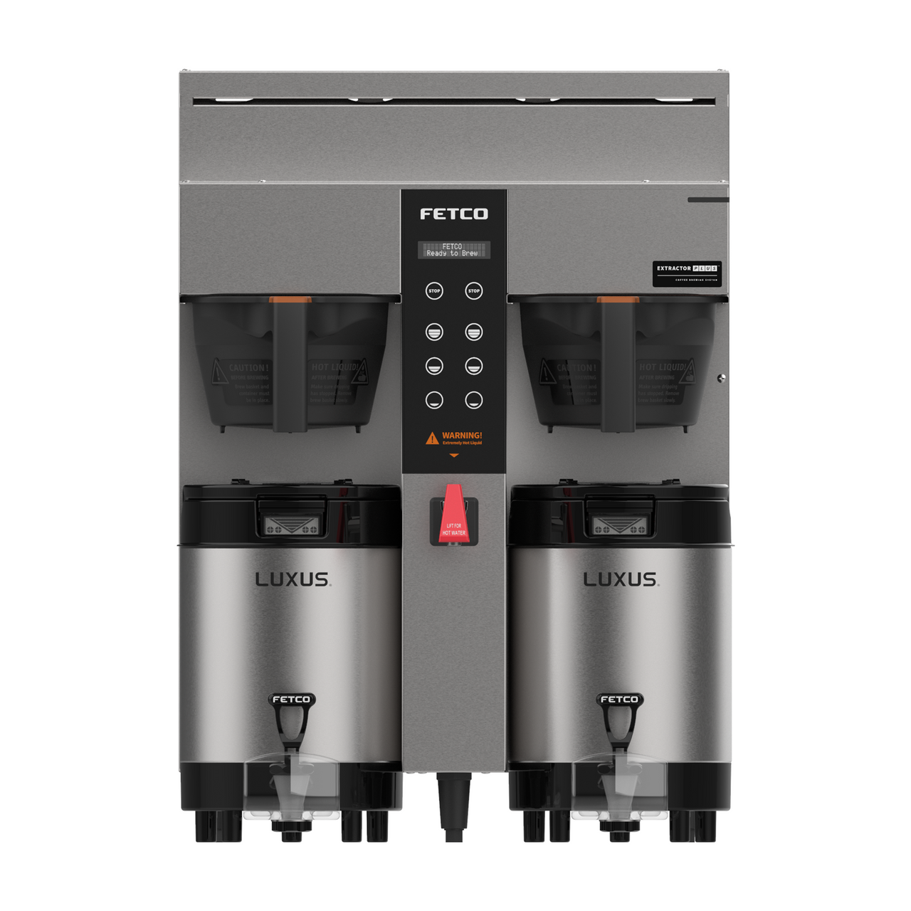 Fetco XTS Series Stainless Steel Double Automatic Coffee Brewer