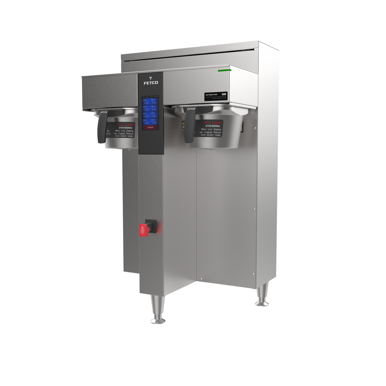 Fetco CBS-1252 Plus Series Brewer - Dual Station | 15.9 \/ Dual Phase 23.9 Gal \/ HR