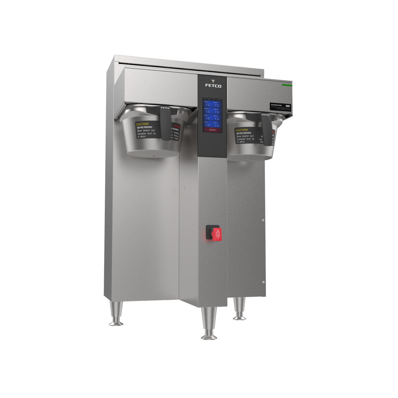 Fetco CBS-1252 Plus Series Brewer - Dual Station | 15.9 \/ Dual Phase 23.9 Gal \/ HR