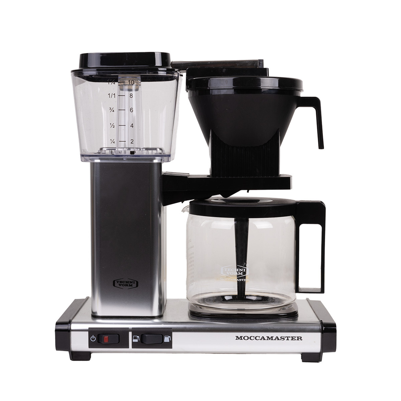 Technivorm Moccamaster Single Cup Polished Silver Coffee Maker