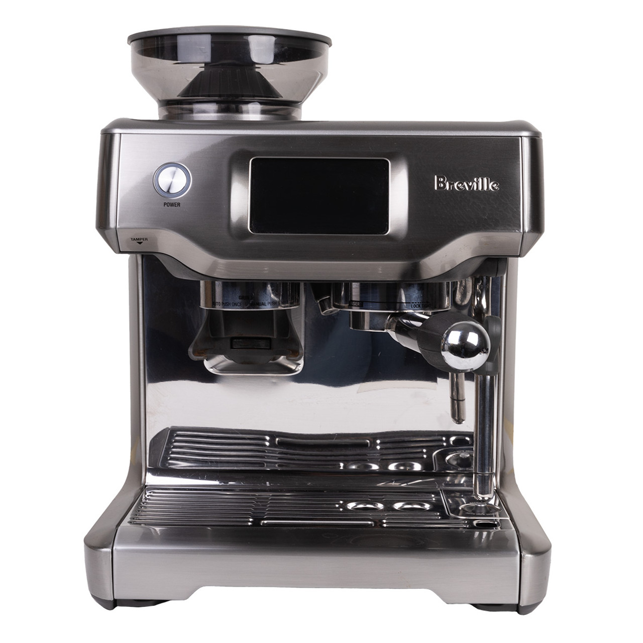 SAGE Barista Express coffee machine with push button control