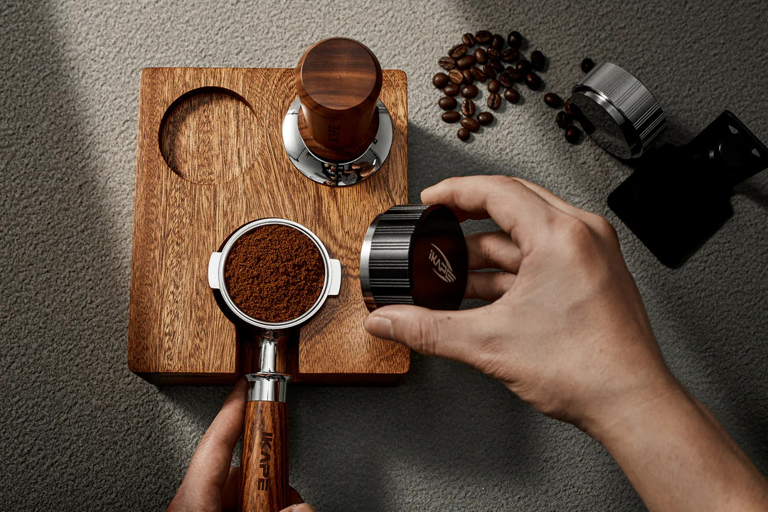 IKAPE Wooden Espresso Tamper Station - Thumbnail 5