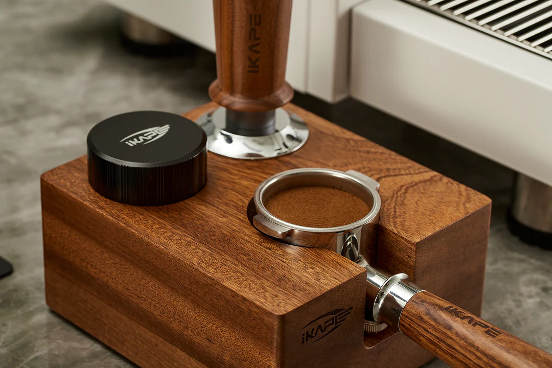 IKAPE Wooden Espresso Tamper Station - Thumbnail 3