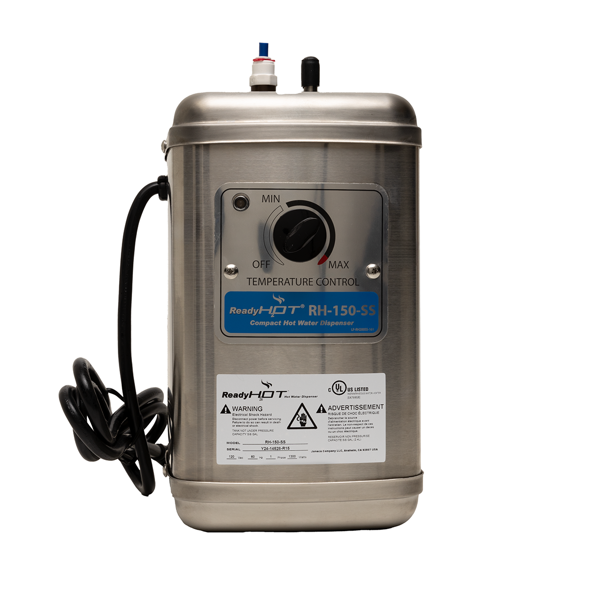 Coffee Cart Hot and Cold Water Sink Kit Prima Coffee