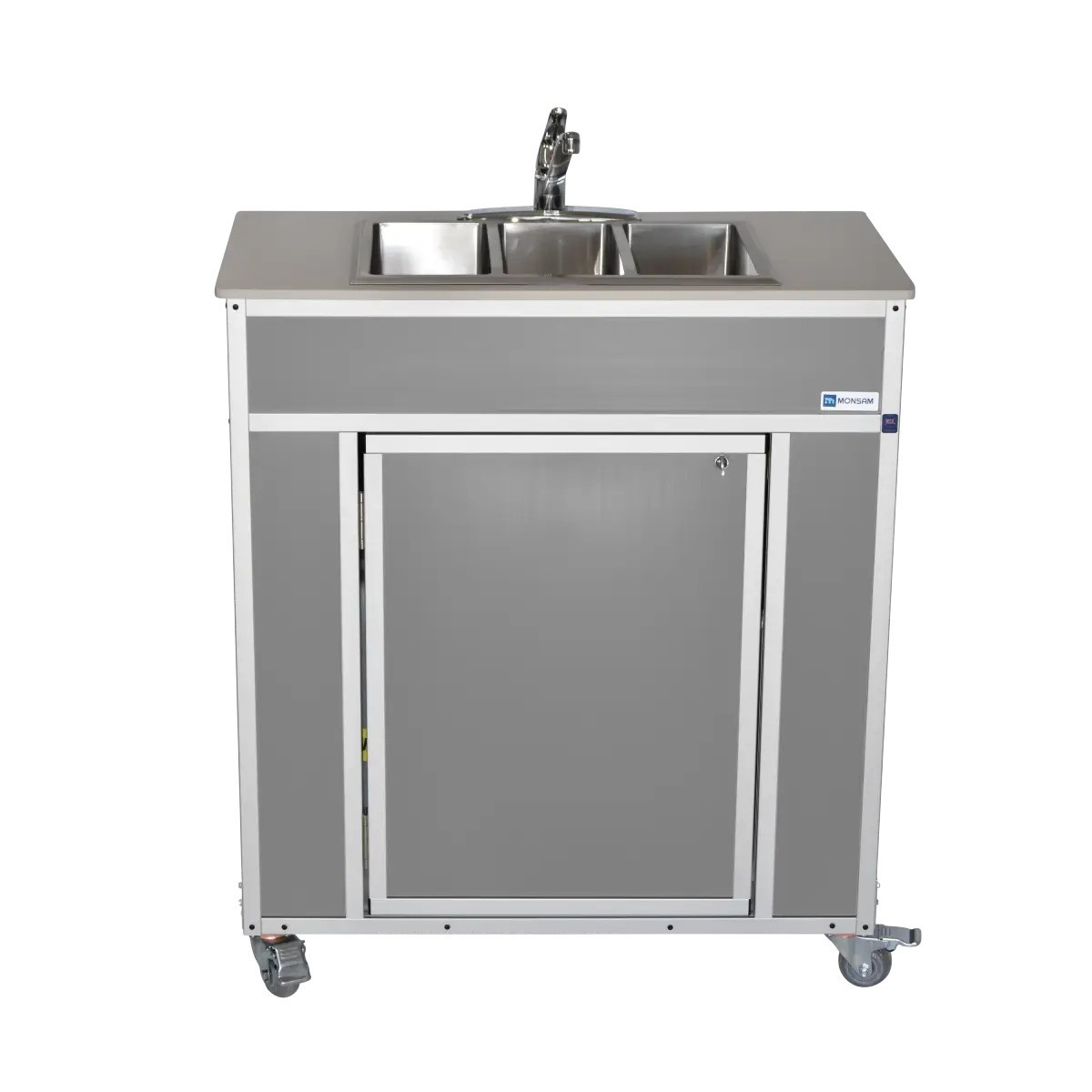 ポータブル三槽シンク Monsam NSF Certified Portable 3-Compartment Sink | Prima Coffee