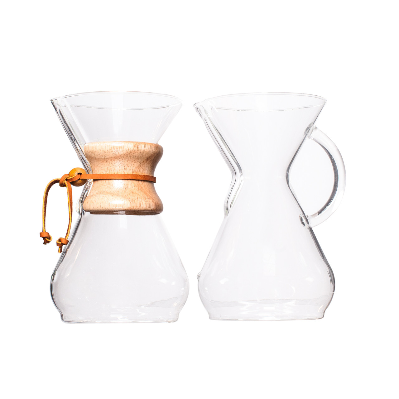 Chemex Pour-Over Glass Coffeemaker - Classic Series - 8-Cup - Exclusive Packaging