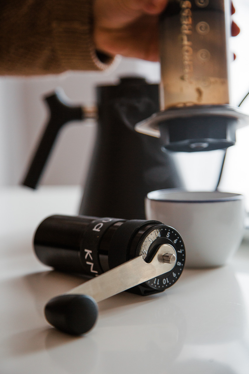 Knock Aergrind Hand Grinder Prima Coffee