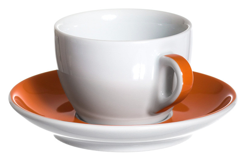 Ancap Verona Orange Cups and Saucers | Prima Coffee
