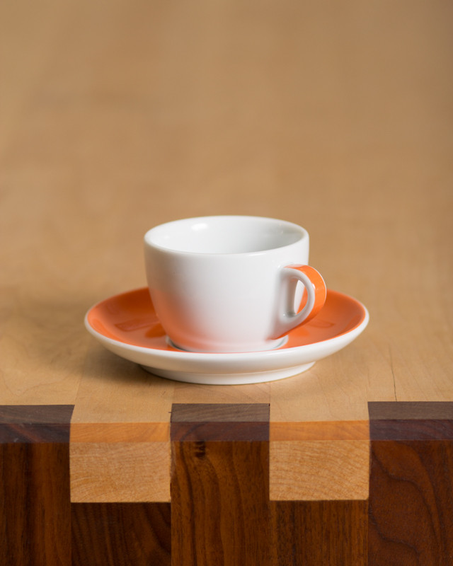Ancap Verona Orange Cups and Saucers | Prima Coffee