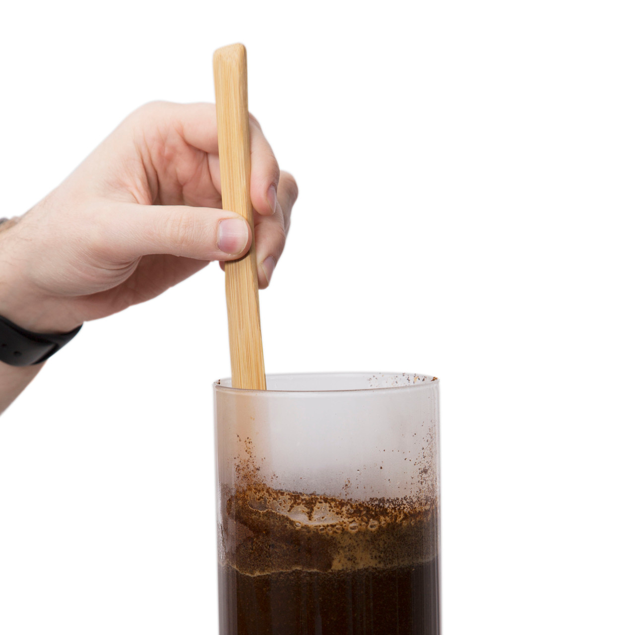 Yama Glass Coffee Siphon Bamboo Stir Stick (1)