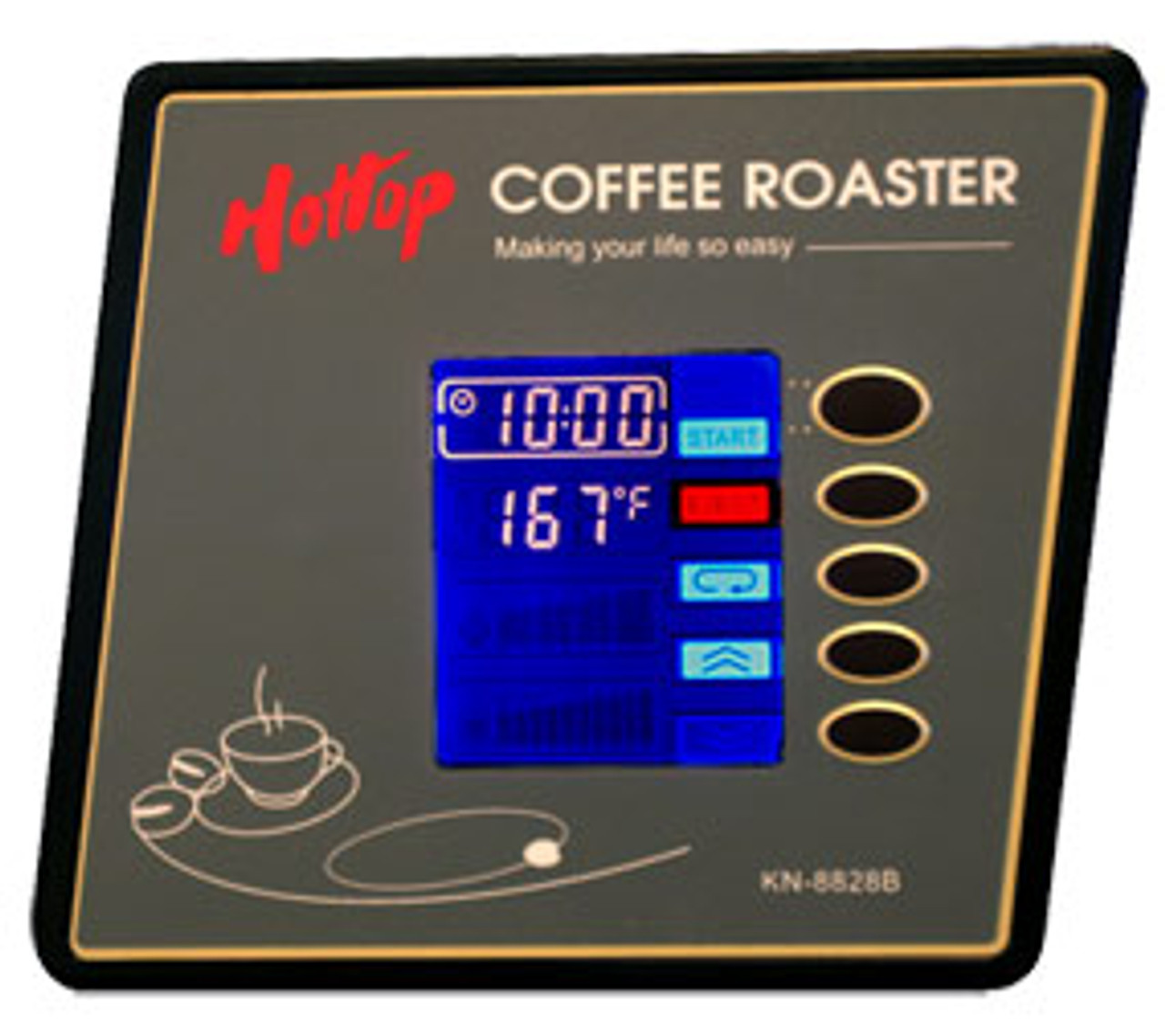 Hottop Home Coffee Roaster KN-8828B-2K with 6 lbs Free Coffee