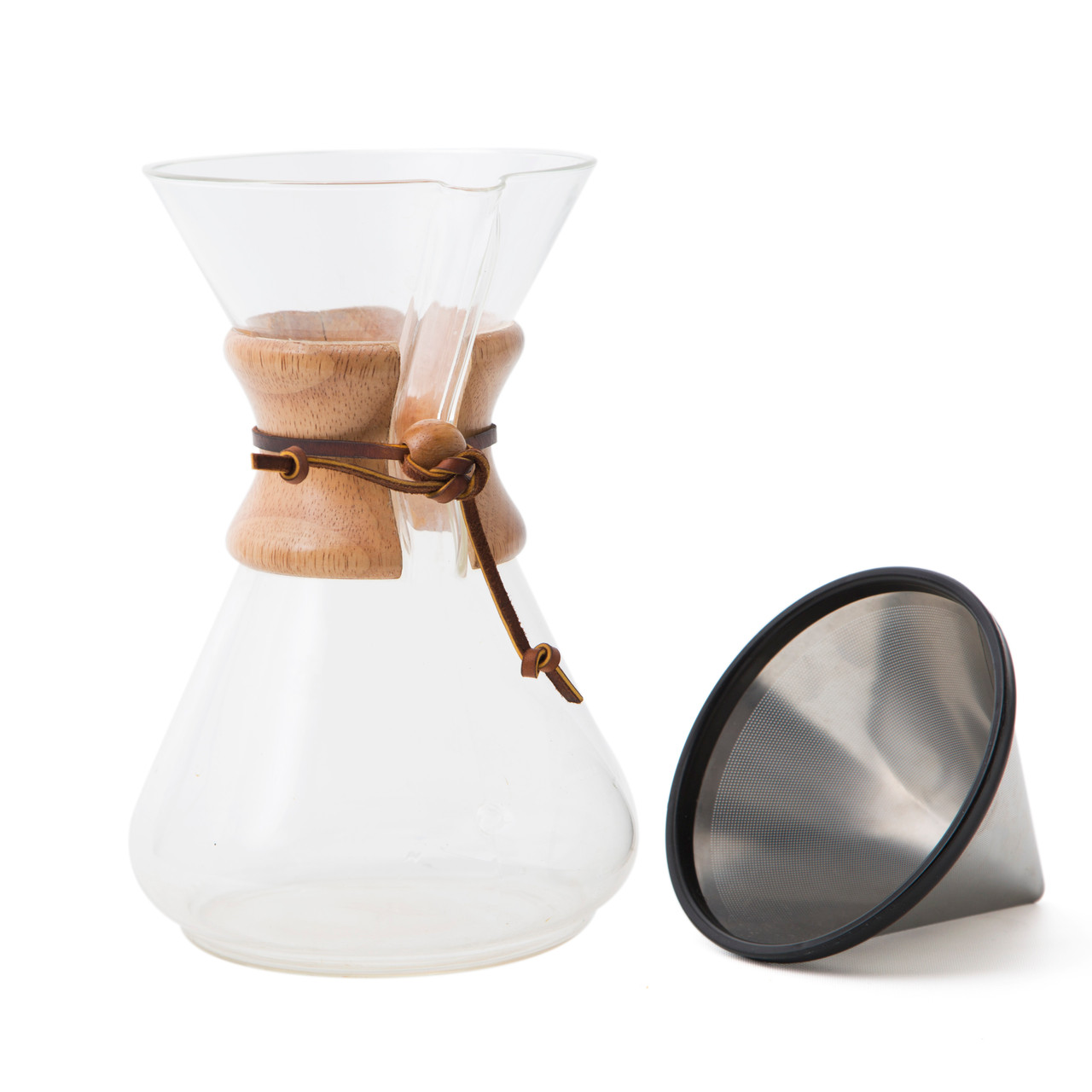 Chemex and Reusable Kone Stainless Steel Filter