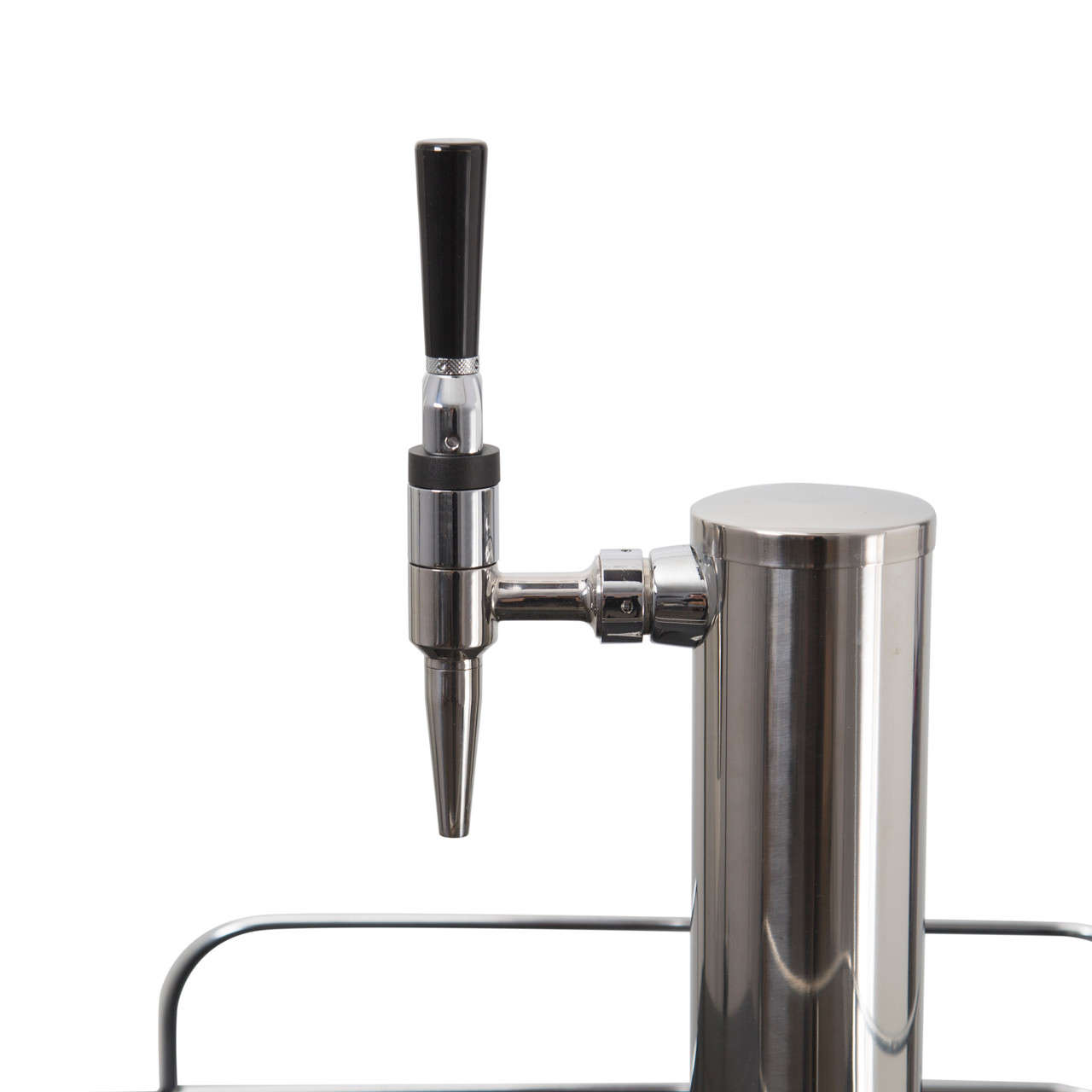 Kegco Z163-HDT-3S Triple Faucet Digital Hot Draft Tap Coffee Keg Dispenser - Stainless Steel