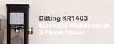 Ditting KR1403 Maintenance | Electrical Walkthrough & 3 Phase Power