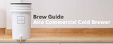 Alto Commercial Cold Brew Starter Pack Brewing Guide