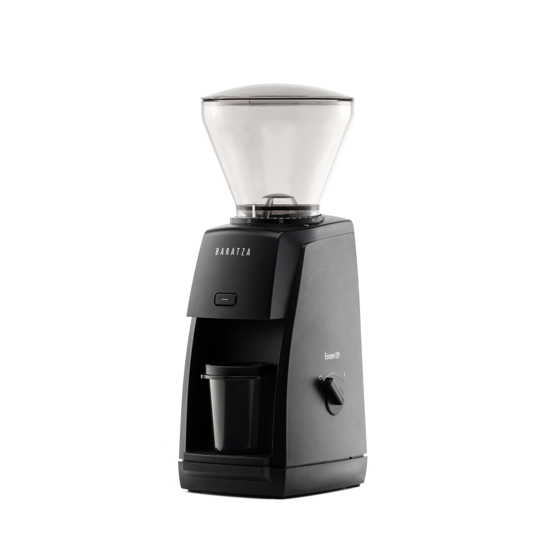 Black Baratza Encore ESP Conical Burr Espresso Grinder