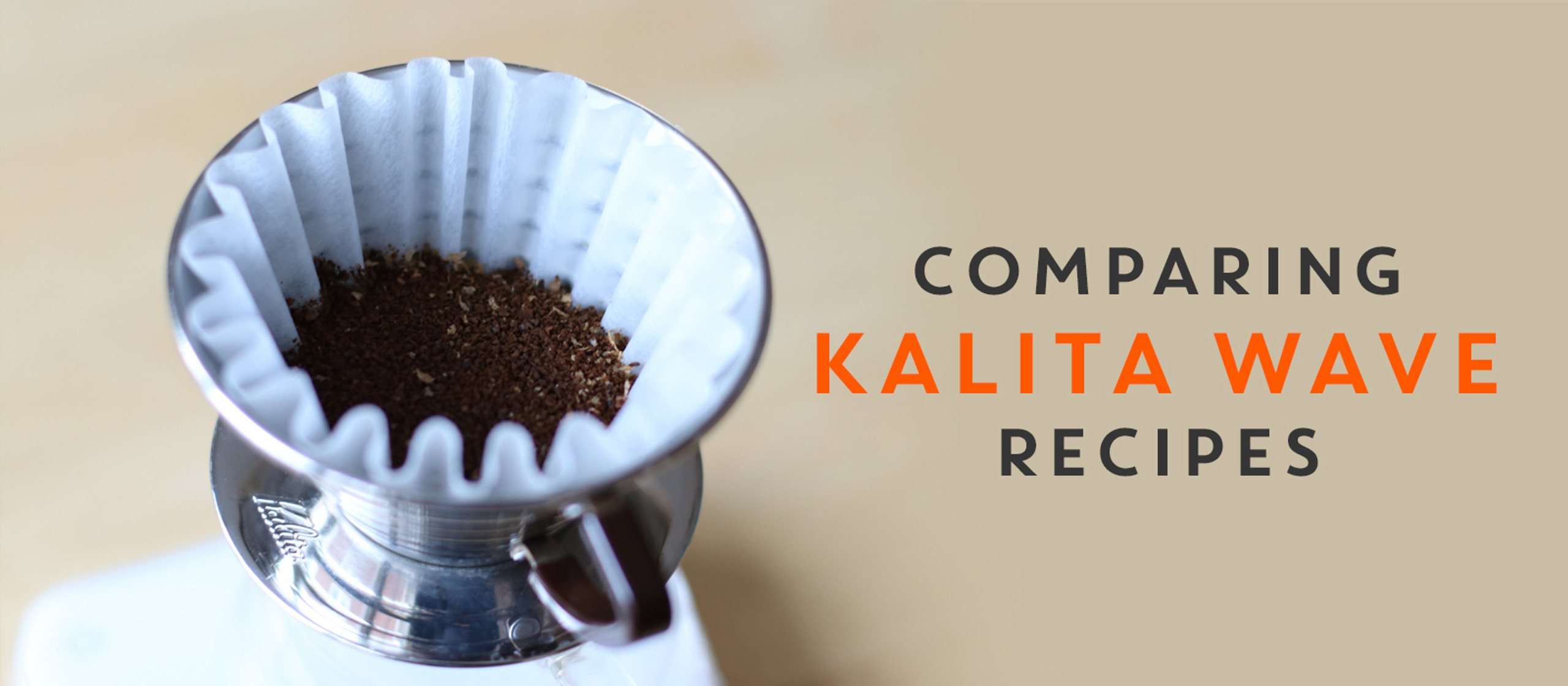 Comparing Kalita Wave Recipes