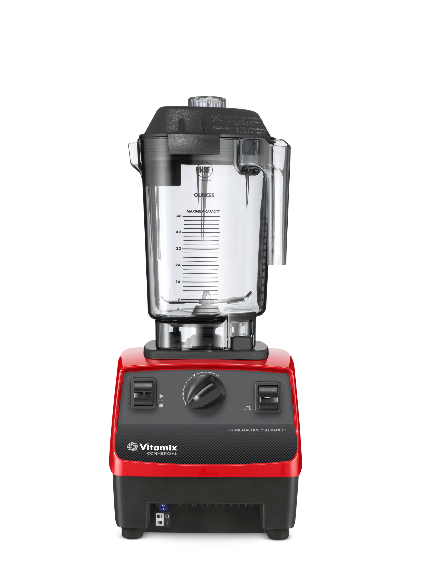 Vitamix 62825 Drink Machine Advance Red 48 oz 2.3 hp NEW VERSION
