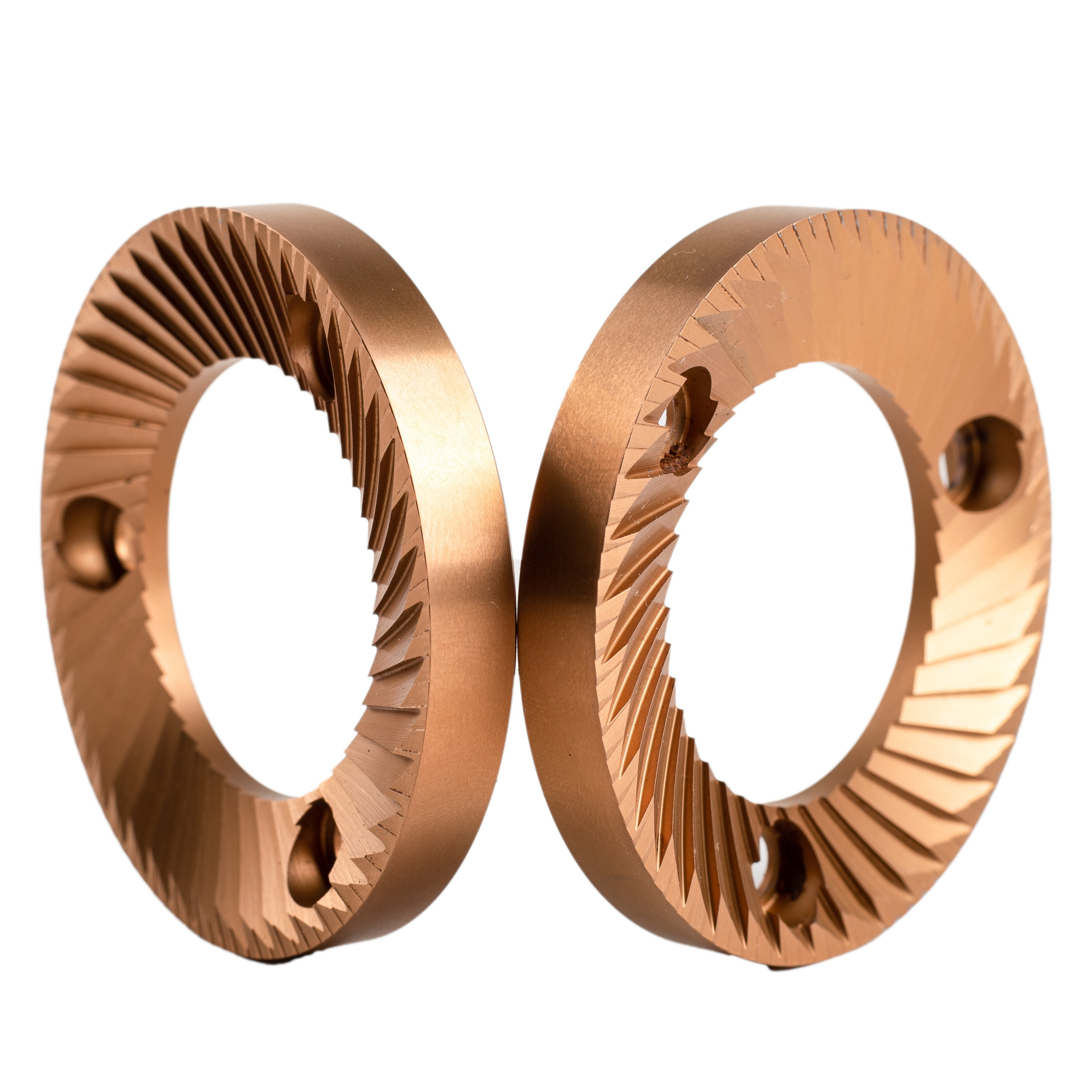 SSP MultiPurpose Grinding Red Speed Coated 64mm Flat Burrs for Lagom