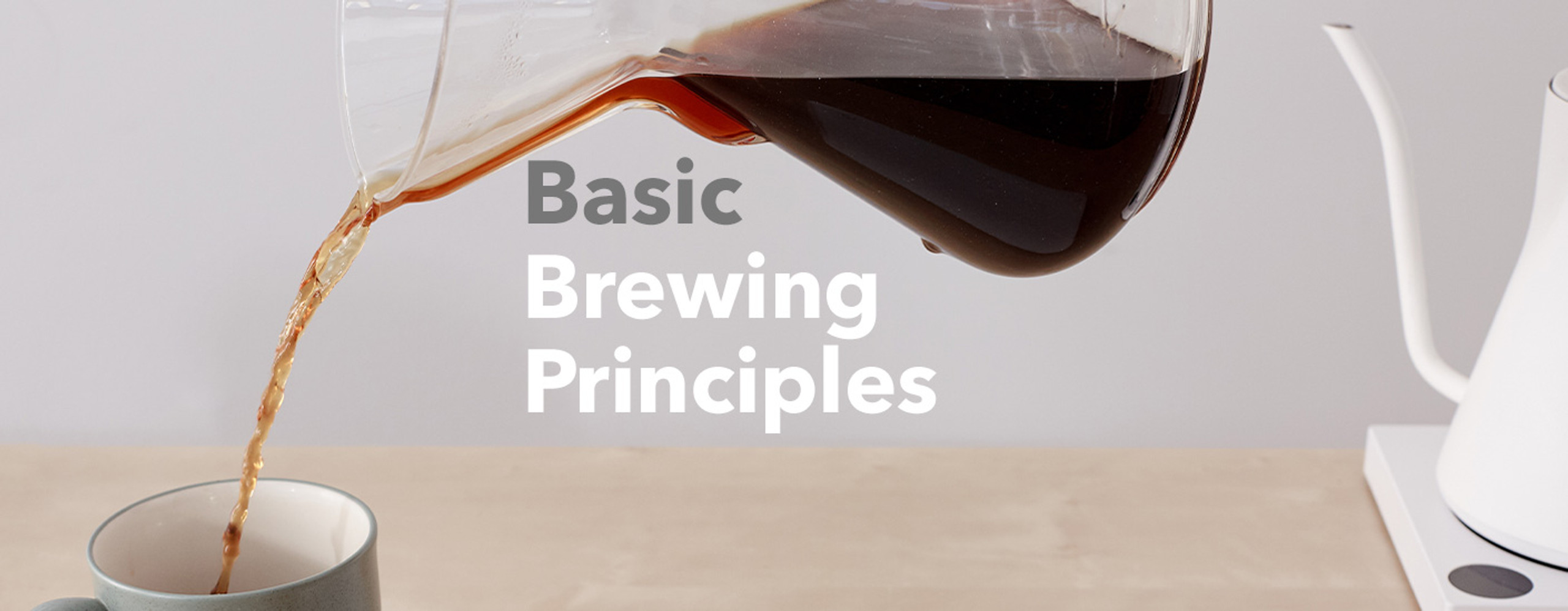 Basic Coffee Brewing Principles