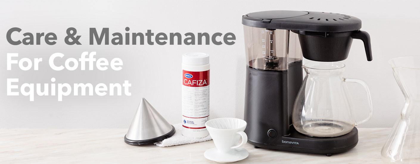 Care & Maintenance for Coffee Equipment