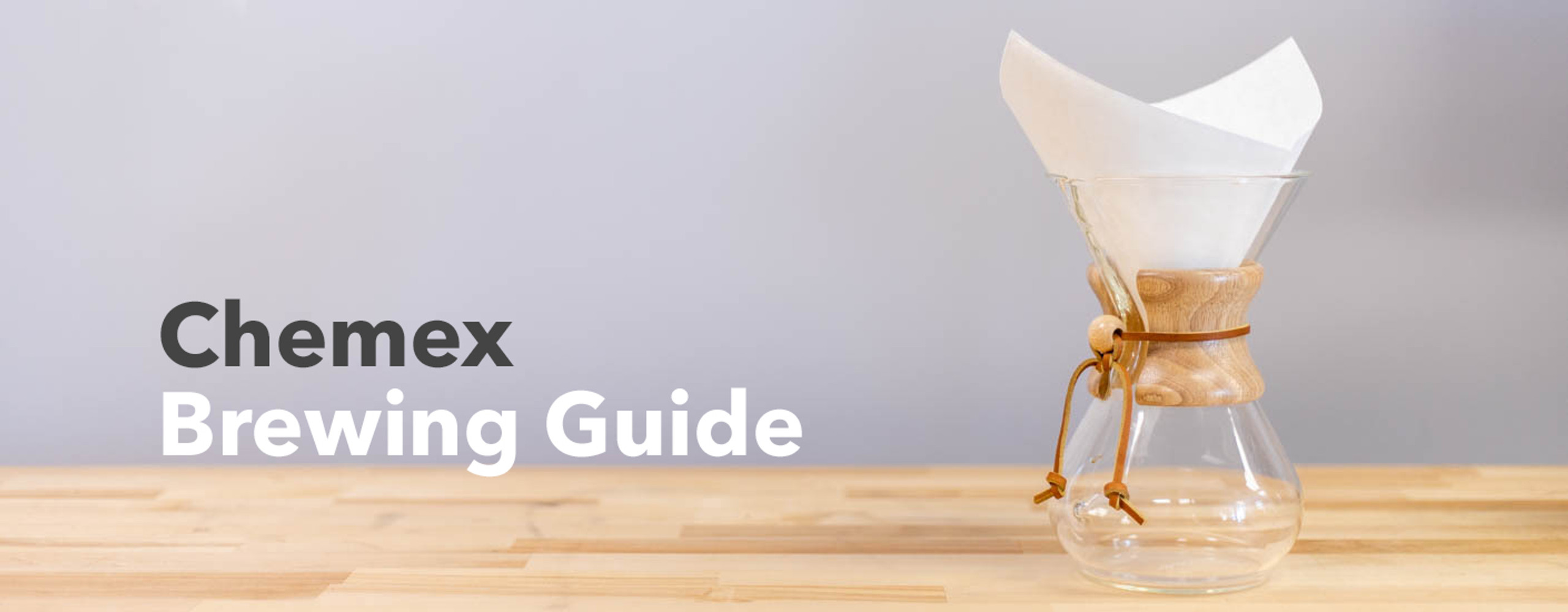 Chemex Brewing Guide Prima Coffee Equipment