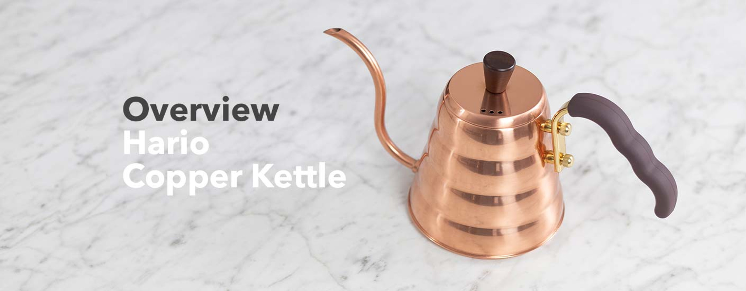 Video Overview Hario Buono Copper Kettle Prima Coffee Equipment