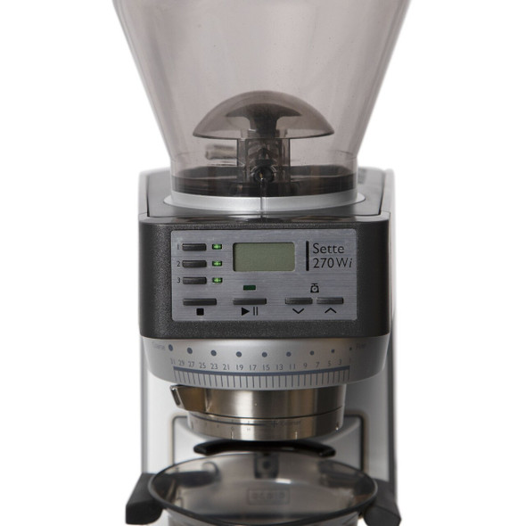 Baratza Sette 270Wi Weight-based Conical Burr Coffee and Espresso Grinder Display Panel