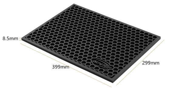 IKAPE Silcone Drying Mat (dimensions)