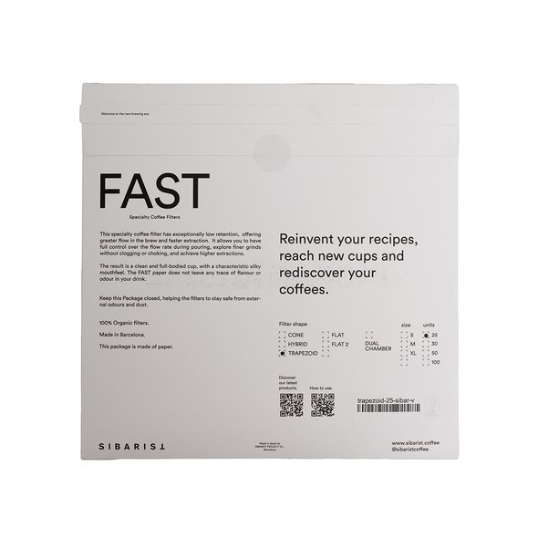 Sibarist FAST #4 Filters (package back)