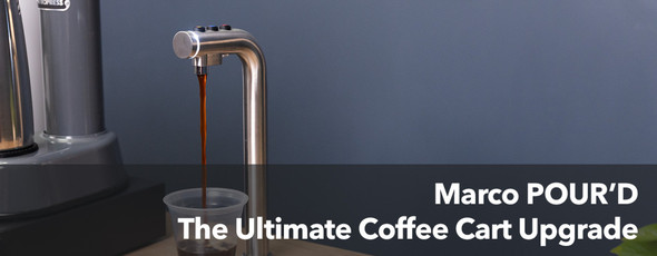 Marco POUR'D | The Ultimate Coffee Cart Upgrade for Cold Drinks