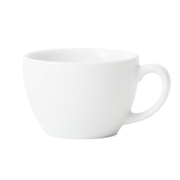 Porcelain single cappuccino cup