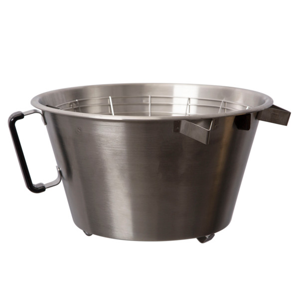 Fetco B00828002 21 in. x 7 in. Stainless Steel Brew Basket with Clips