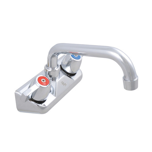 BK Resources BKF-W-8-G 8&quot; Splash Mount Standard Duty Faucet