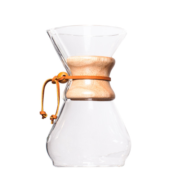 Chemex Classic Series Glass Coffeemaker, 8 cup capacity