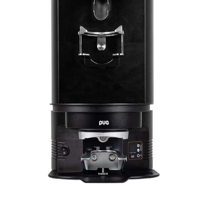 PUQpress M5 tamper under an E80 Supreme